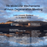 7th International Molecular & Cellular Mechanisms of Axon Degeneration Workshop