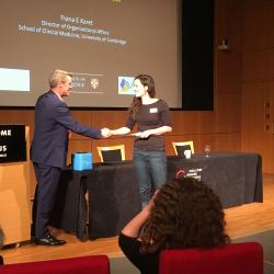 Claire wins Clinical Neurosciences Away Day poster prize